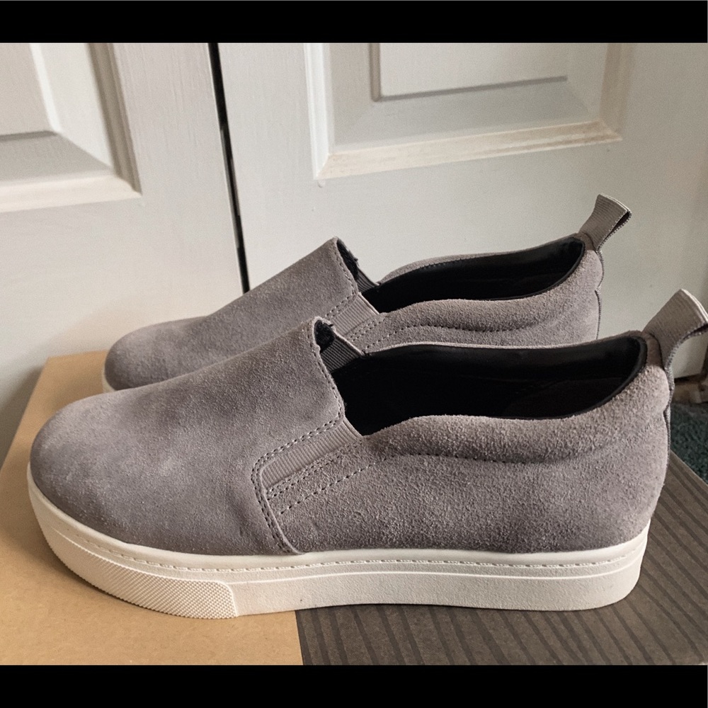 Gray Platform Shoes
